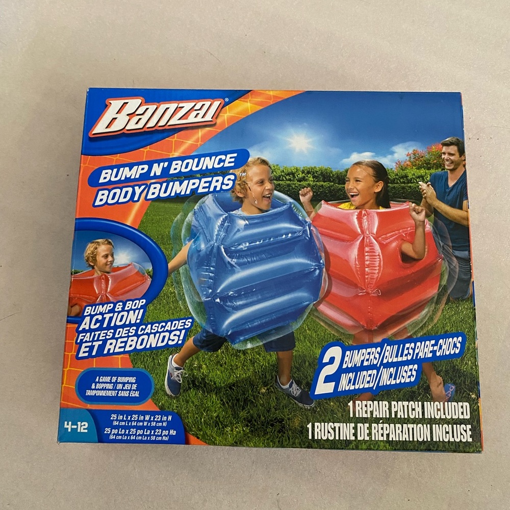 Banzai body bounce toy